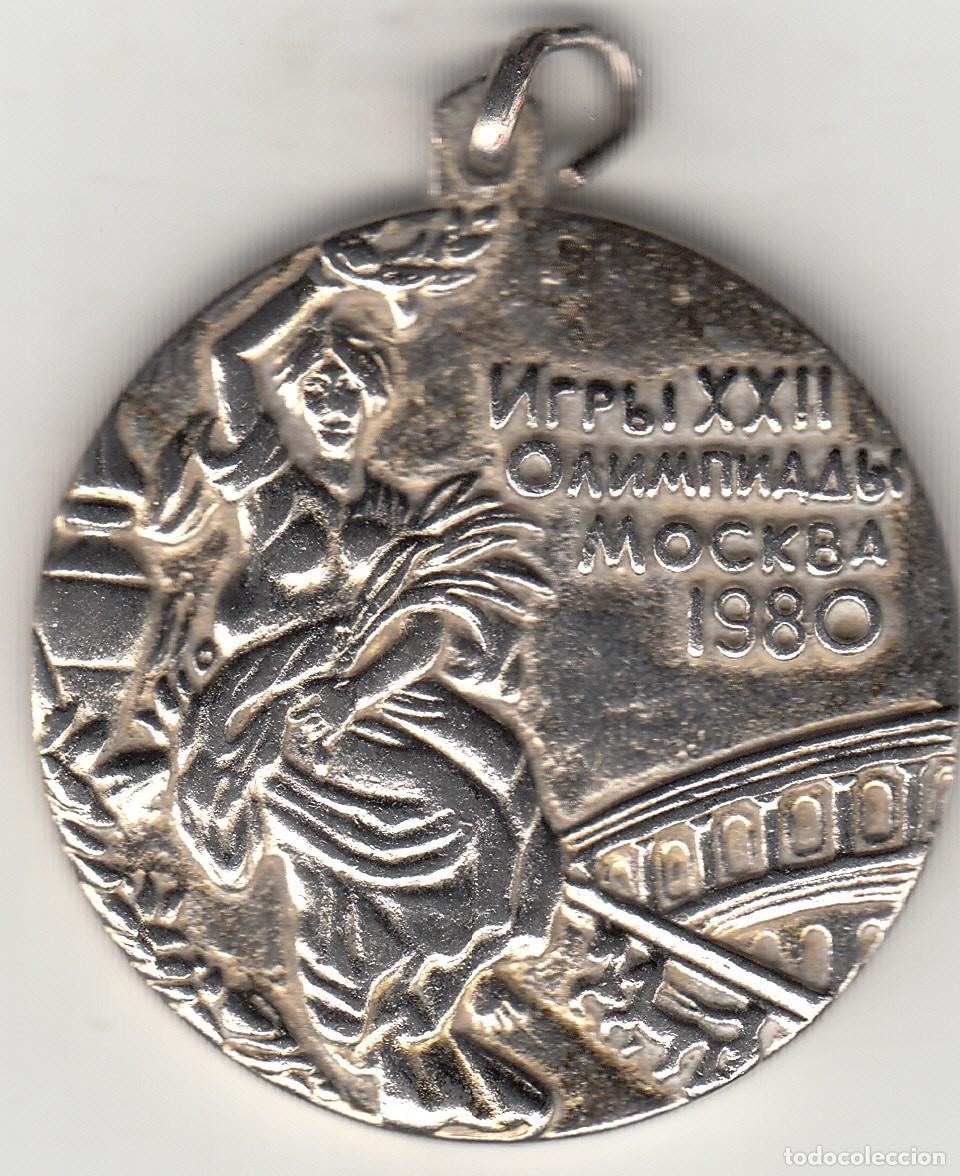 Colecionismo desportivo: MEDALLA: OLIMPIADA MOSCU 1980
