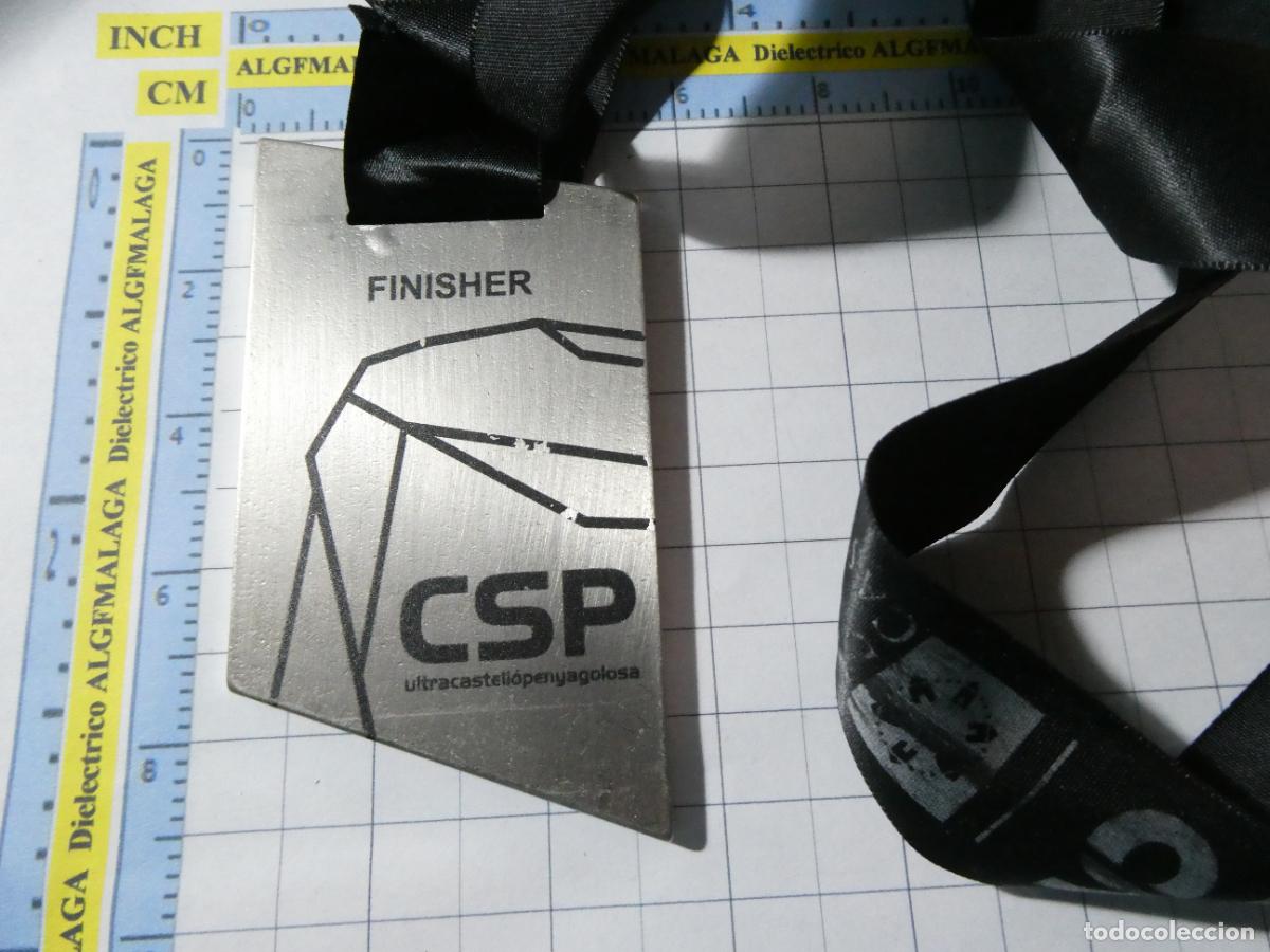 Sammelleidenschaft Sport: MEDALLA DEPORTIVA ATLETISMO MARCHA RUNNING TRAIL. PENYAGOLOSA 2016 CASTELL&Oacute;N 100GR