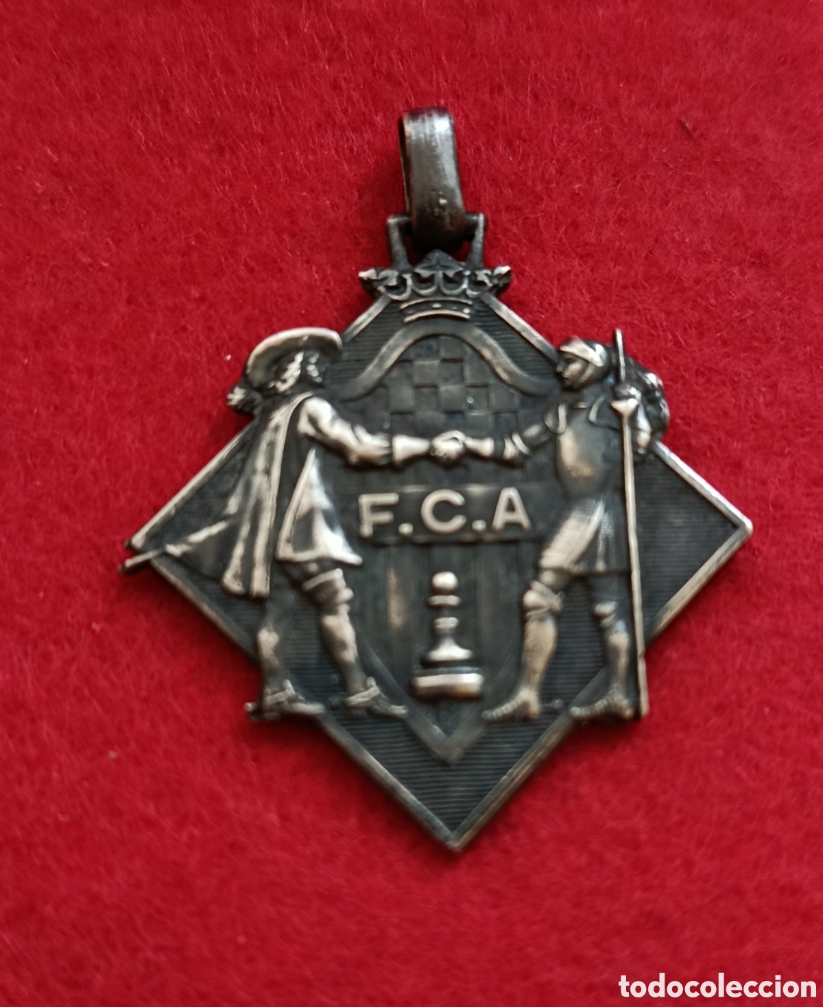 Sammelleidenschaft Sport: Medalla Antigua Federaci&oacute;n Catalana de Ajedrez. Rara.