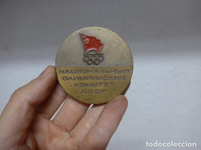 Coleccionismo deportivo: Antigua medalla rusa del Comite Olimpico de la URSS, Caligari 1988, Juegos olimpicos. Comunista