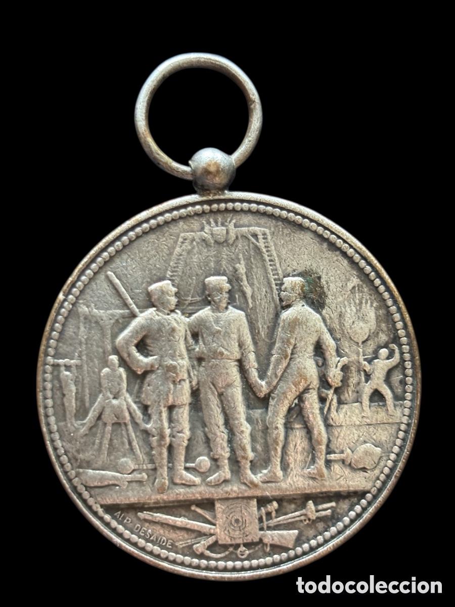 Coleccionismo deportivo: Medalla francesa 1907