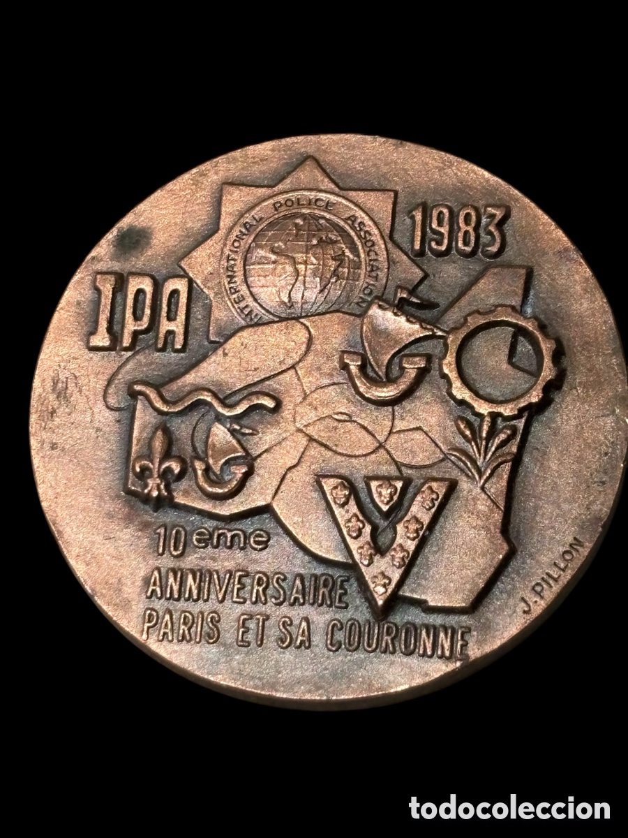 Coleccionismo deportivo: Medalla Francesa 1983 - Foto 1