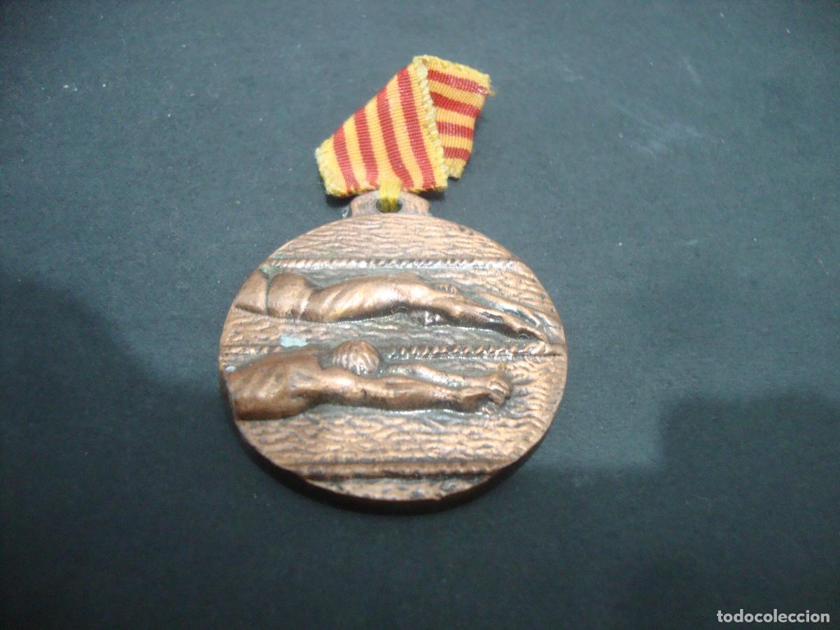 Colecionismo desportivo: MEDALLA NATACION FEDAS COPA EUROPA N. ALETAS BANYOLES 1981
