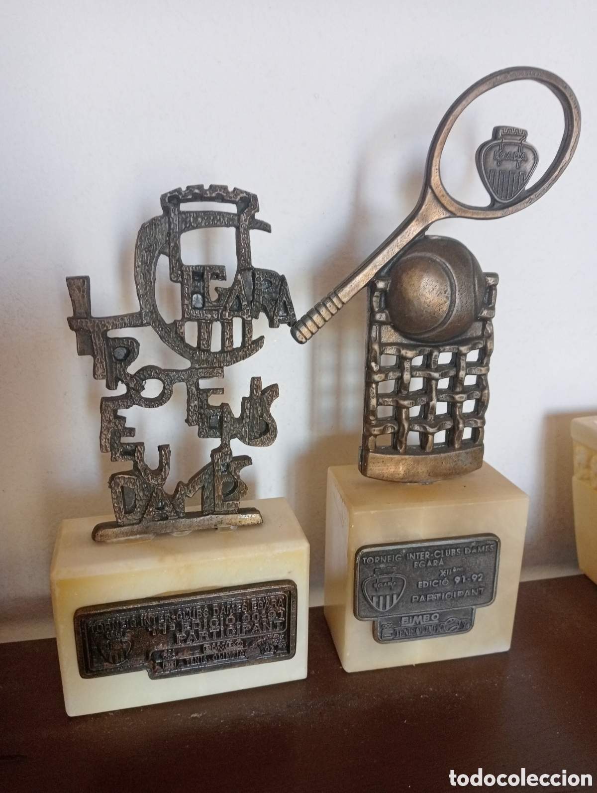 Coleccionismo deportivo: Trofeo Torneo Inter-clubs Dames Egara