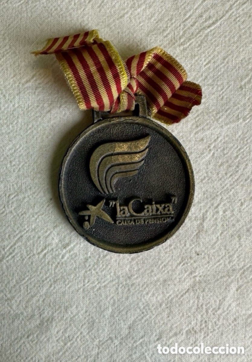 Coleccionismo deportivo: MEDALLA DE LA CAIXA 10 aniversari 1977-1987