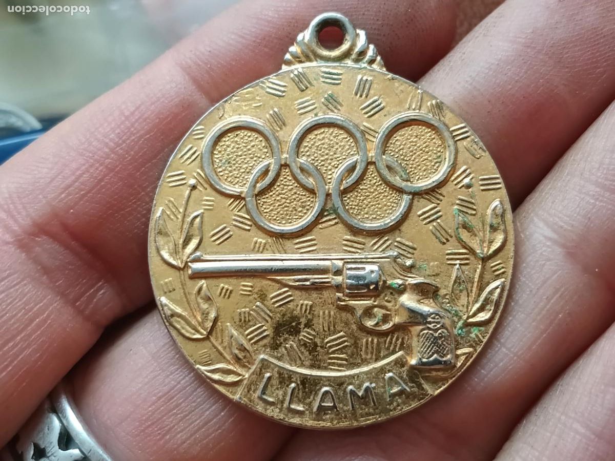 Coleccionismo deportivo: LLAMA. MEDALLA DEPORTIVA. TIRO