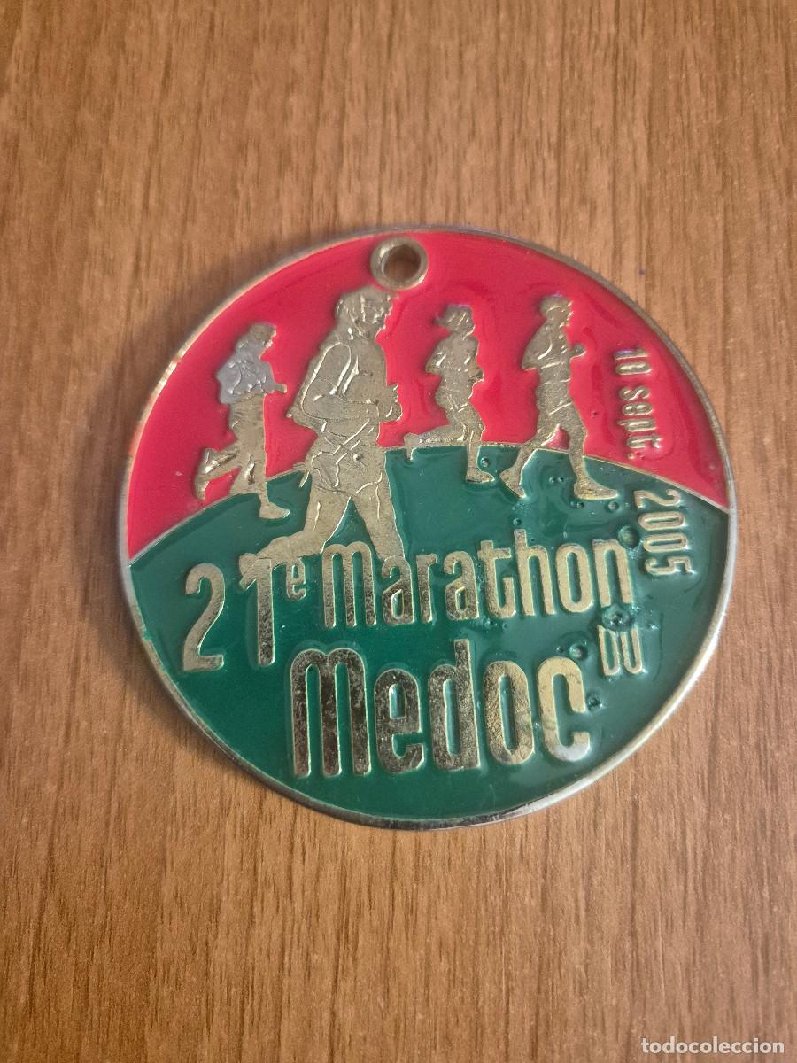 Sammelleidenschaft Sport: MEDALLA 21. MARATHON MEDOC 10 SEPG 2005.