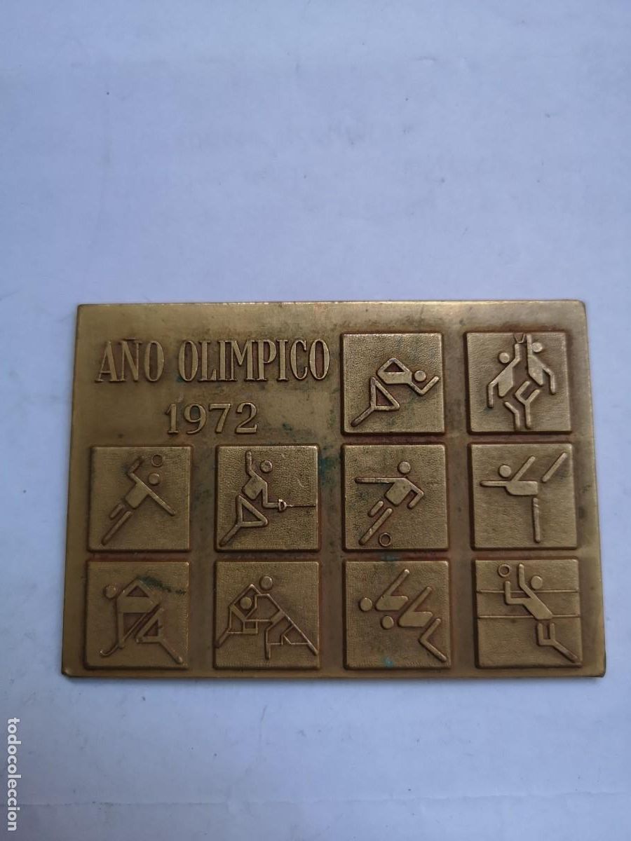 Sammelleidenschaft Sport: Medalla A&ntilde;o Olimpico 1972