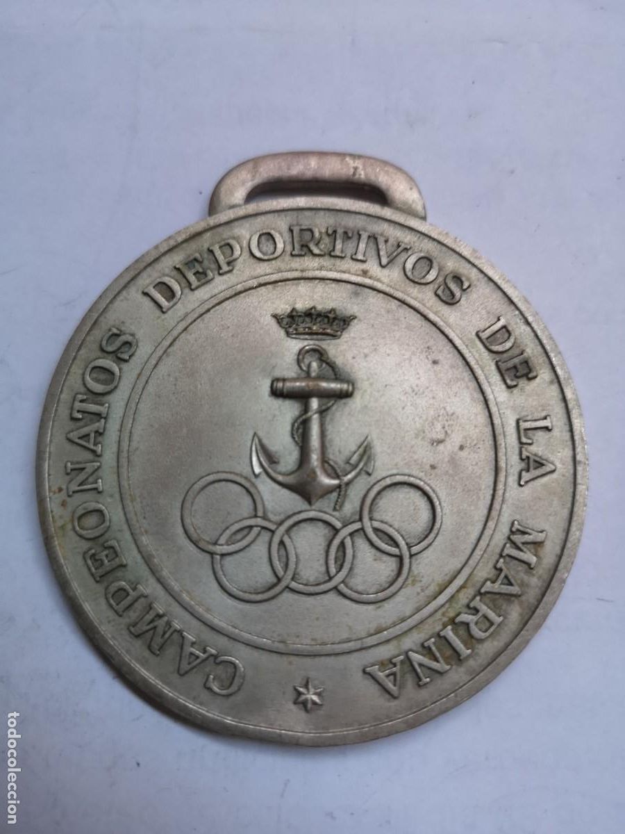 Coleccionismo deportivo: Medalla Campeonatos Deportivos de la Marina Cartagena 1971
