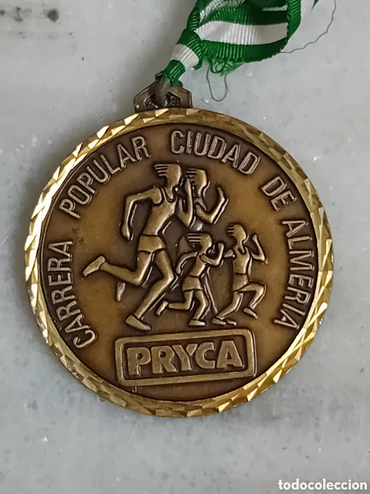 Sammelleidenschaft Sport: MEDALLA PRYCA ALMERIA CARRERA POPULAR A&Ntilde;OS 80