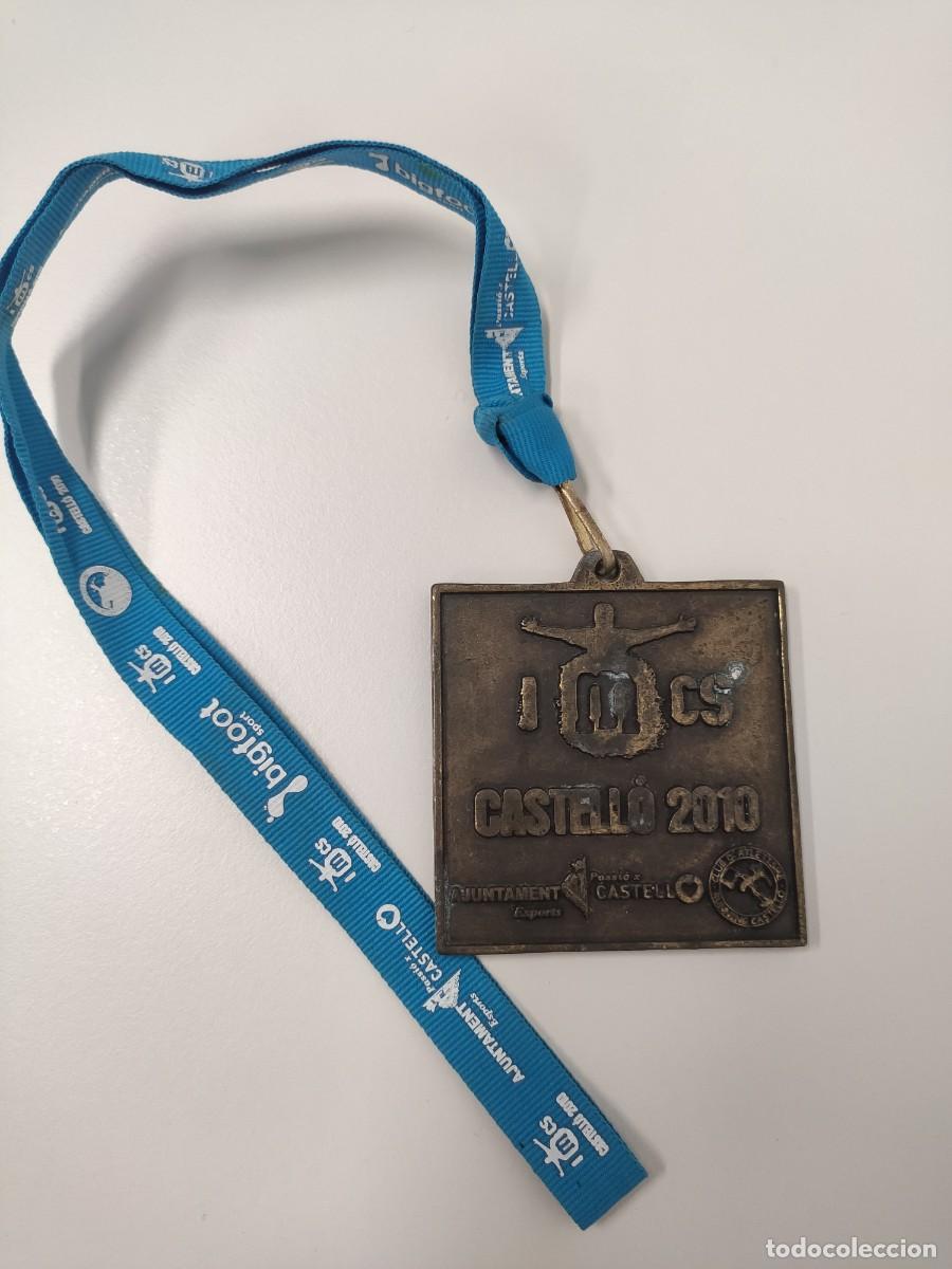 Coleccionismo deportivo: Medalla Marat&oacute;n Castell&oacute;n 2010