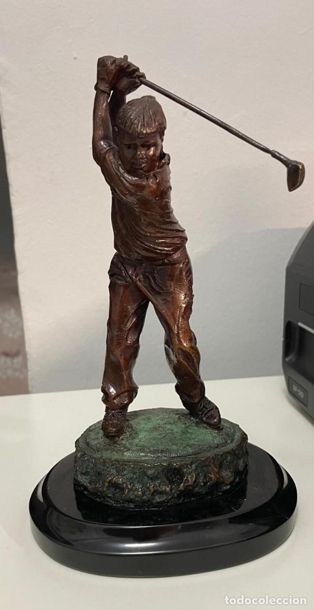 Collectionnisme sportif: Trofeo Golf en broce y marmol