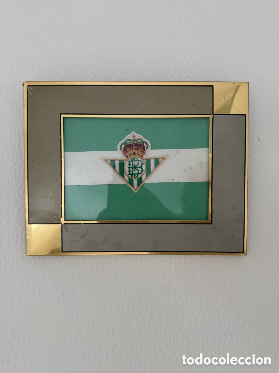 Colecionismo desportivo: Placa del Real Betis Bal&oacute;mpie