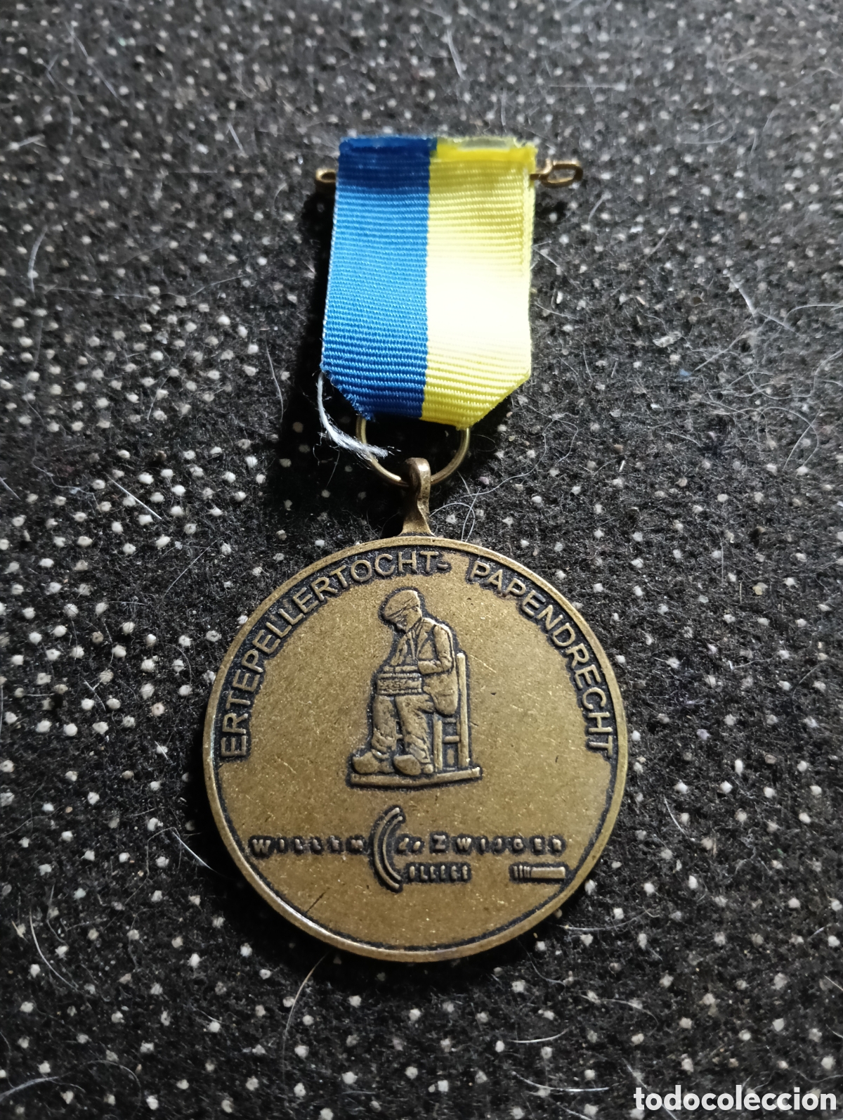 Colecionismo desportivo: Medalla conmemorativa holandesa de la marcha a pie denominada Ertepellertocht, celebrada en el munic
