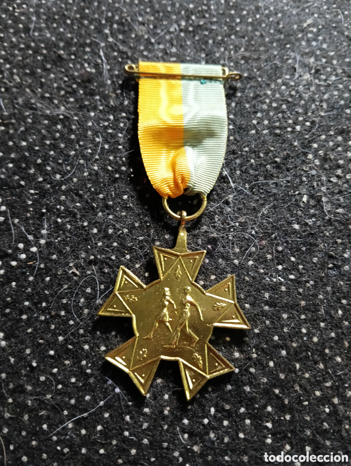 Colecionismo desportivo: Medalla conmemorativa holandesa de senderismo otorgada en el a&ntilde;o 1965. [1]
