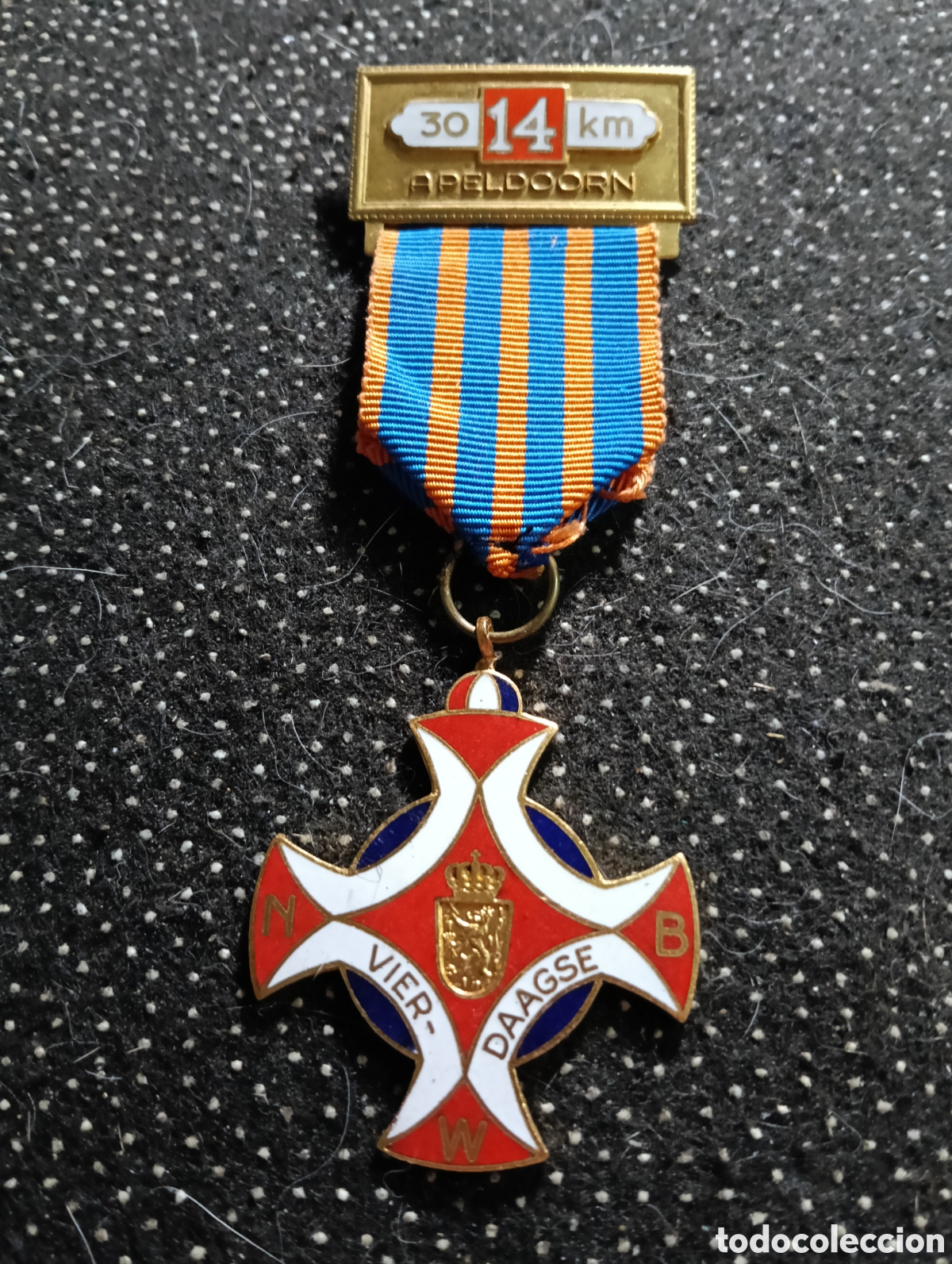 Collectionnisme sportif: Medalla oficial de la Caminata de los Cuatro D&iacute;as de Apeldoorn (Apeldoornse Wandelvierdaagse), un ev
