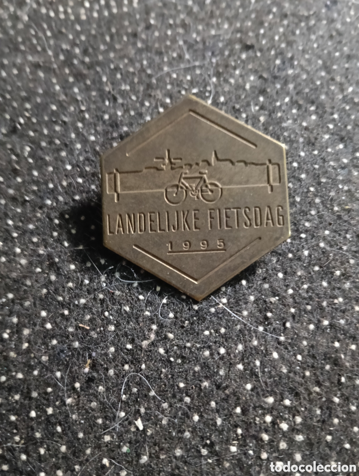 Coleccionismo deportivo: CICLISMO D&Iacute;A NACIONAL 1995 HOLANDA PA&Iacute;SES BAJOS INSIGNIA VINTAGE