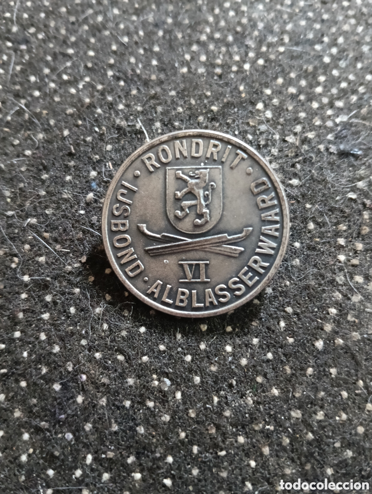 Coleccionismo deportivo: Al completar esta ruta de Alblasserwaard, se entregaba un pin como premio. En el pin estaba grabado