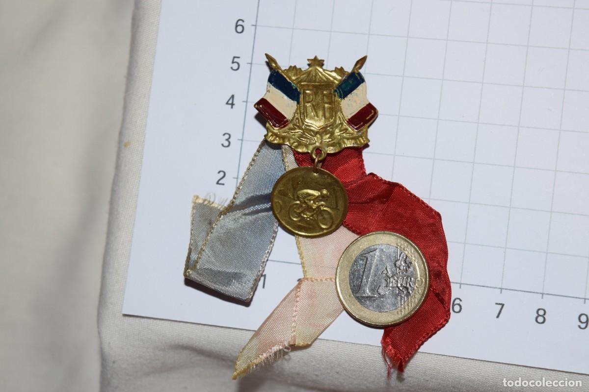 Collectionnisme sportif: Vintage, antigua / Curiosa y rara medalla, insignia francesa - CICLISMO - &iexcl;Mira fotos/detalles!