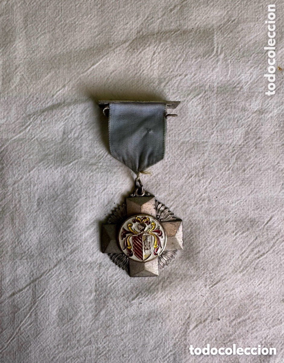 Coleccionismo deportivo: Antigua medalla escolar MERITO COL.LEGI ST.IGNASI SARRIA BARCELONA