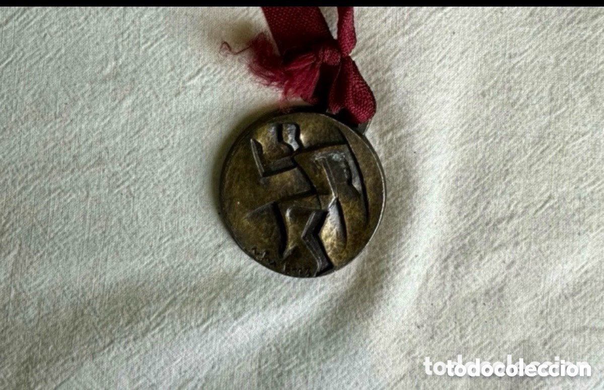 Coleccionismo deportivo: Medalla Grupo Filat&eacute;lico