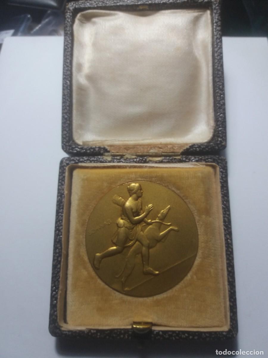 Colecionismo desportivo: Medalla Real Sociedad Canina BARCELONA 1932