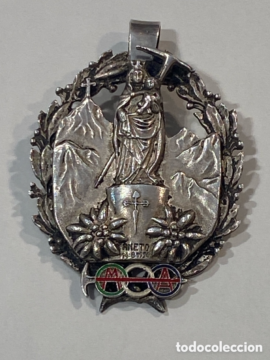 Coleccionismo deportivo: Aneto Virgen del Pilar Monta&ntilde;eros de Aragon 14/8/1956