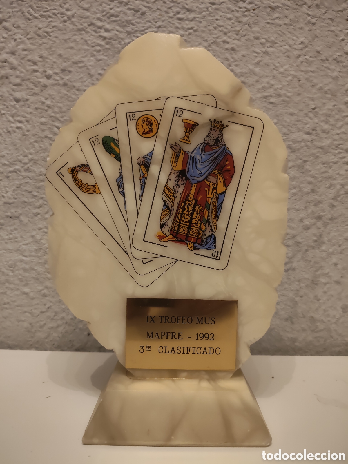 Coleccionismo deportivo: TROFEO DE MUS MAPFRE 1992
