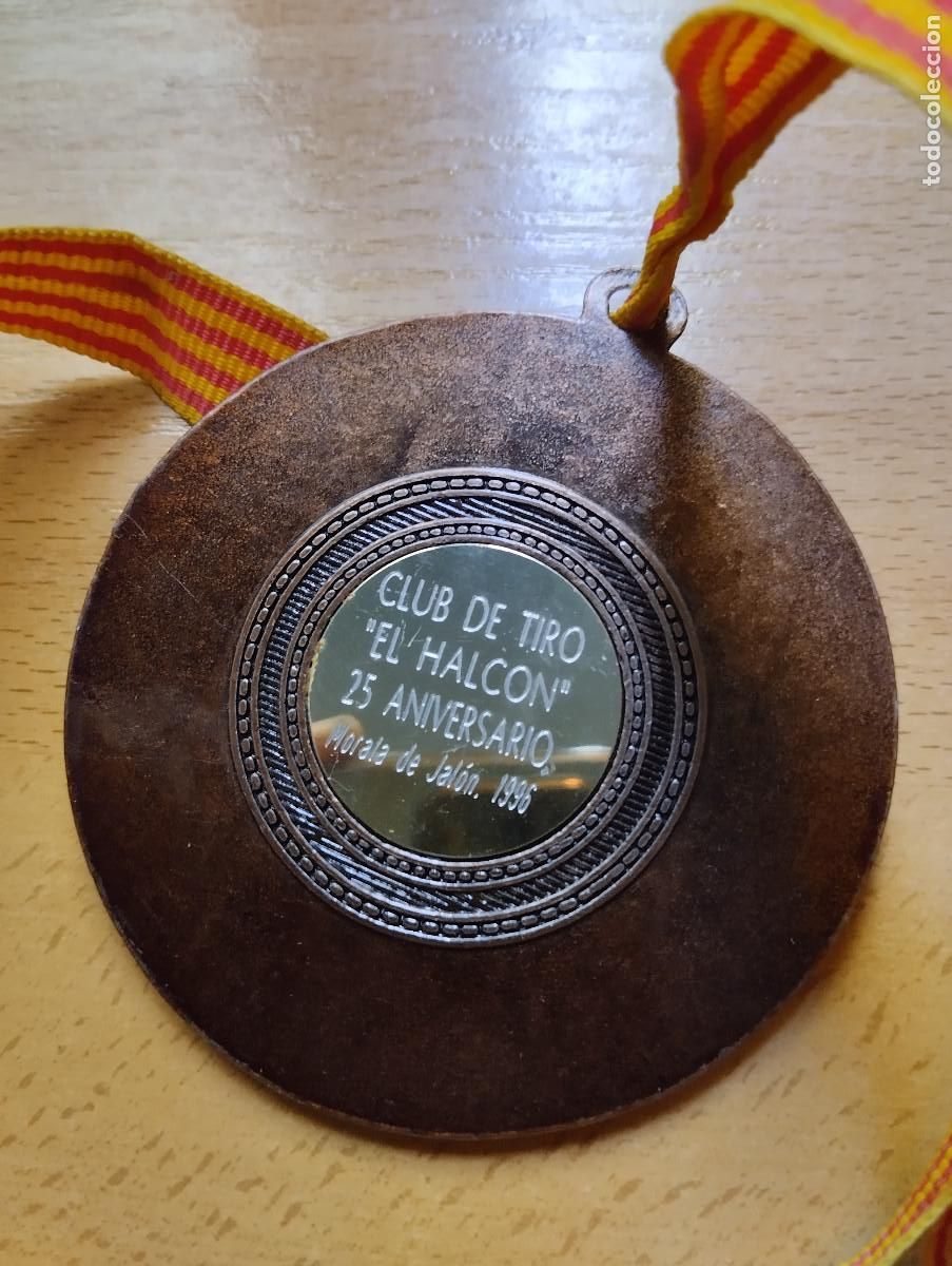 Sammelleidenschaft Sport: MEDALLA CLUB TIRO EL HALCON MORATA DE JALON ZARAGOZA 1996