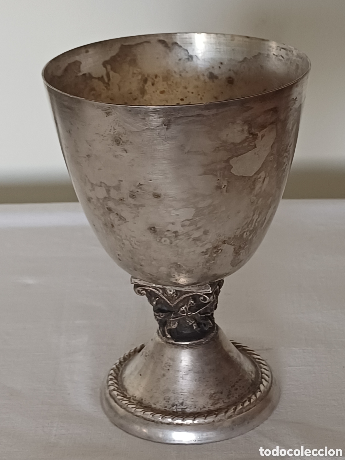 Sports collectibles: Trofeo de campeonato provincial de tiro neum&aacute;tico o de plato LUGO 18 julio 1975 trabajo de precisi&oacute;n