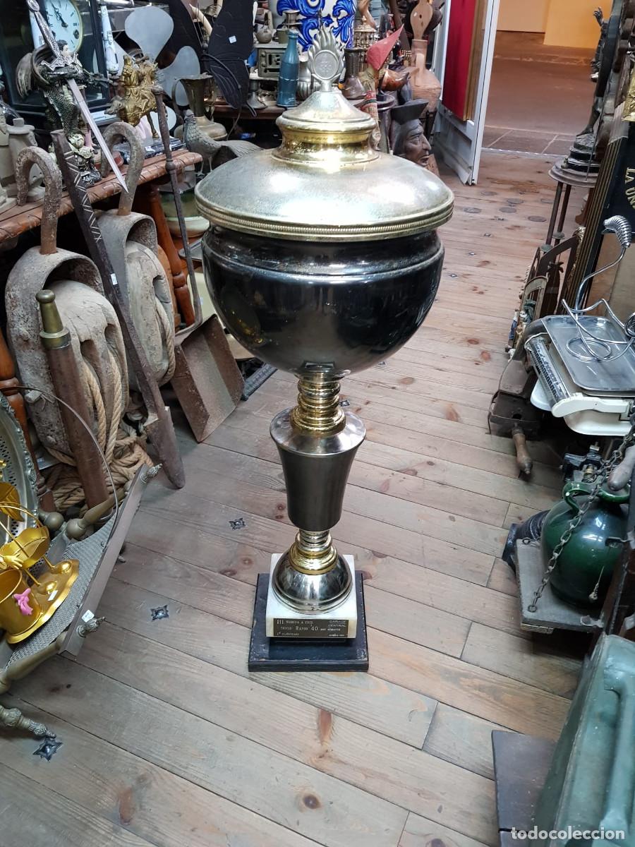 Coleccionismo deportivo: COPA TROFEO-SUBIDA A ENIX-ALMERIA-A&Ntilde;O 1990-1&ordm; CLASIFICADO-TROFEO RADIO 40