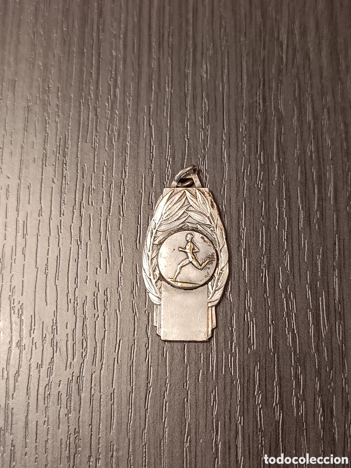 Sports collectibles: Antigua Medalla Deportiva Art Nouveau