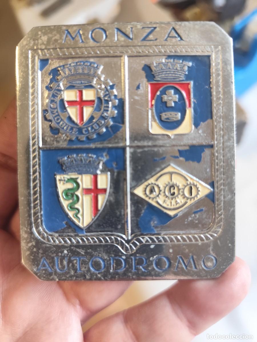 Sports collectibles: PLACA INSIGNIA , MONZA ITALIA, AUTODROMO FORMULA 1 AUTOMOBILISMO