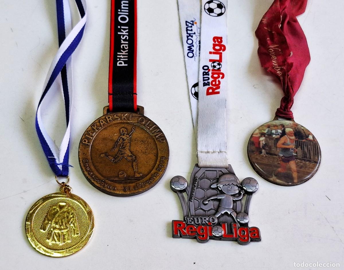 Collectionnisme sportif: LOTE DE MEDALLAS VARIAS METAL