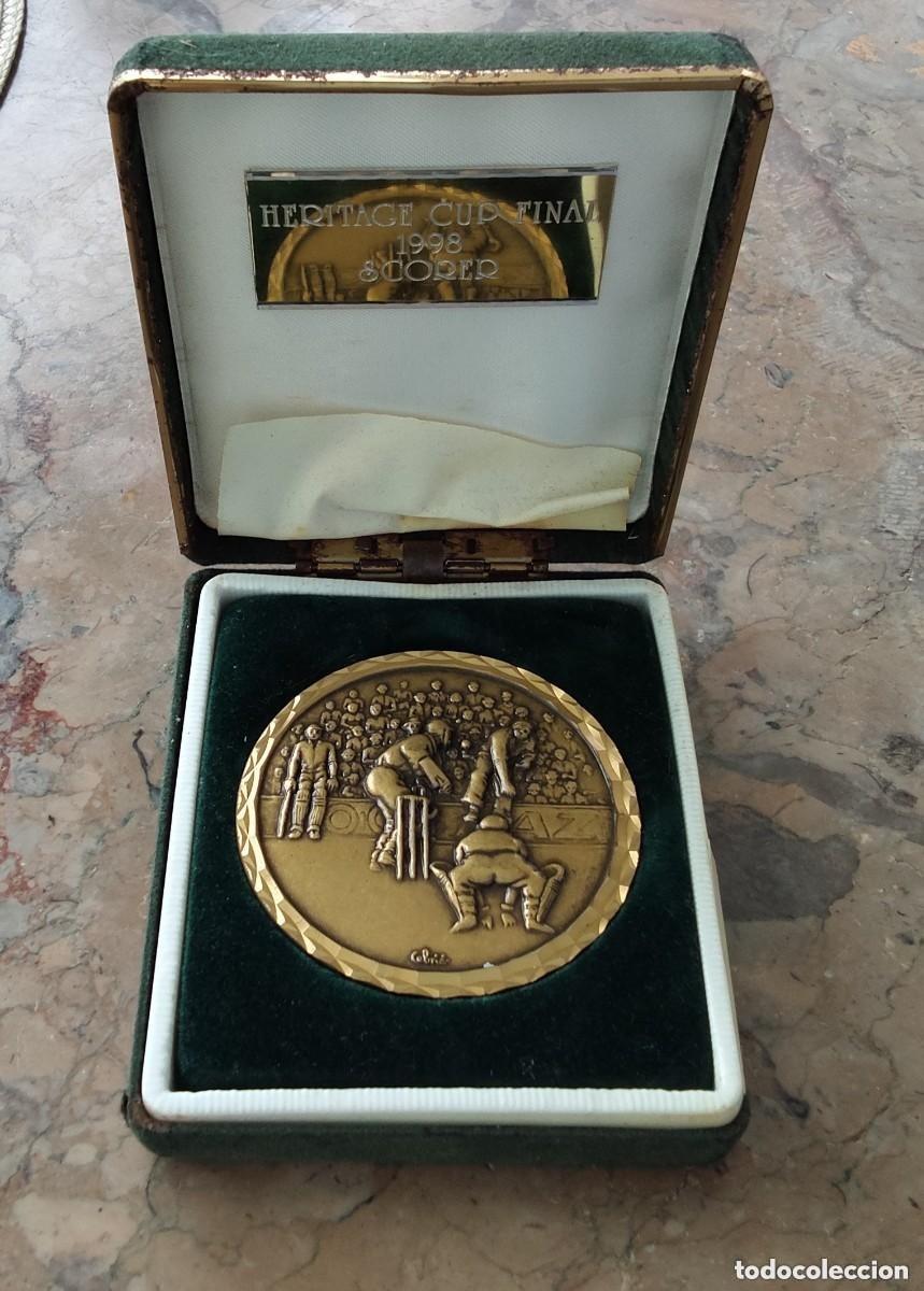 Coleccionismo deportivo: Medalla Heritage Cup Final 1998
