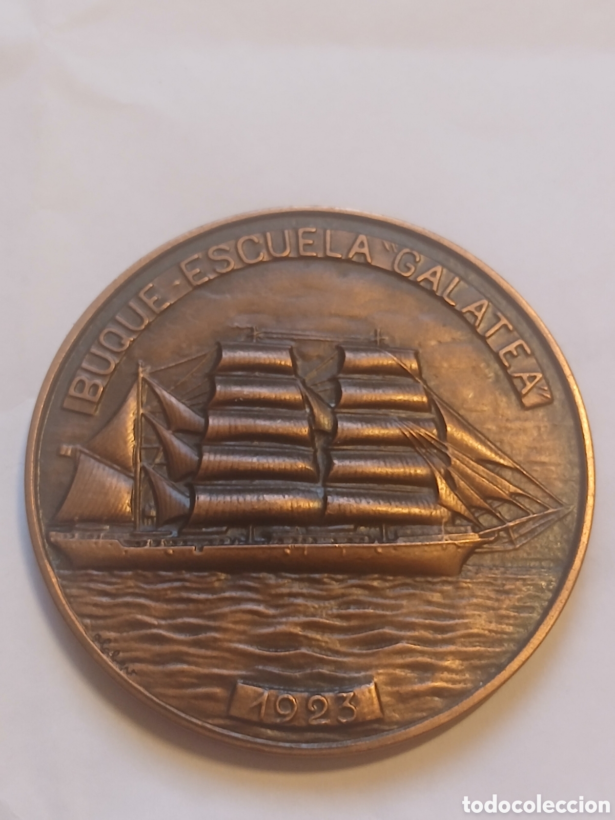 Coleccionismo deportivo: Medalla XXVI Sal&oacute;n N&aacute;utico Internacional Barcelona 1994