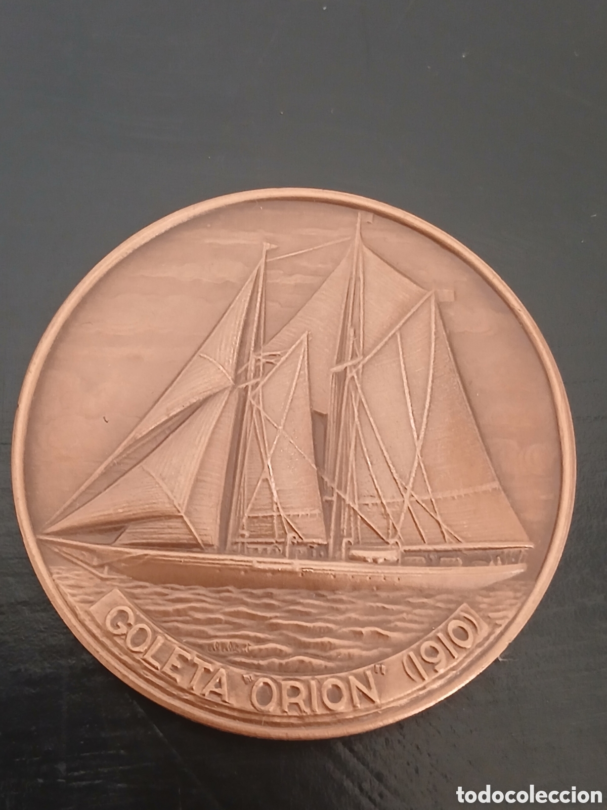 Coleccionismo deportivo: Medalla XXVI Sal&oacute;n N&aacute;utico Internacional - Barcelona 1990