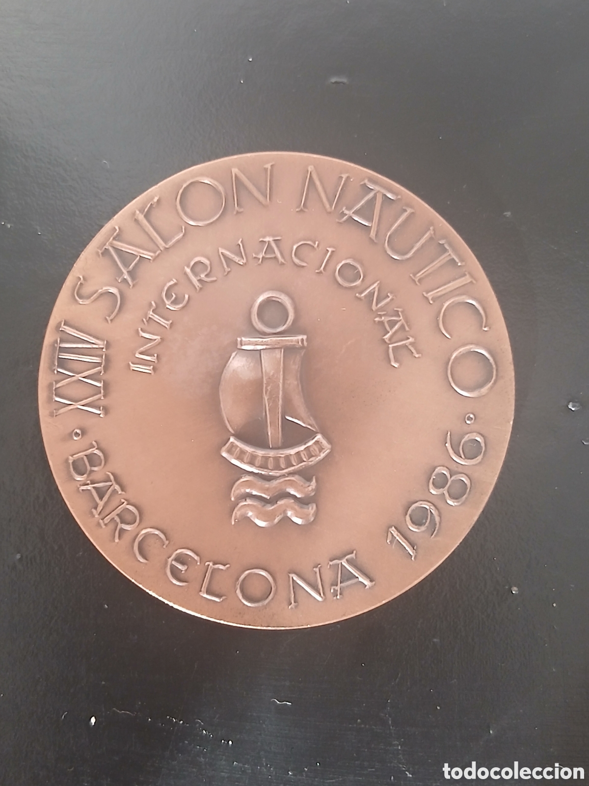 Collectionnisme sportif: Medalla XXVI Sal&oacute;n N&aacute;utico Internacional Barcelona 1986