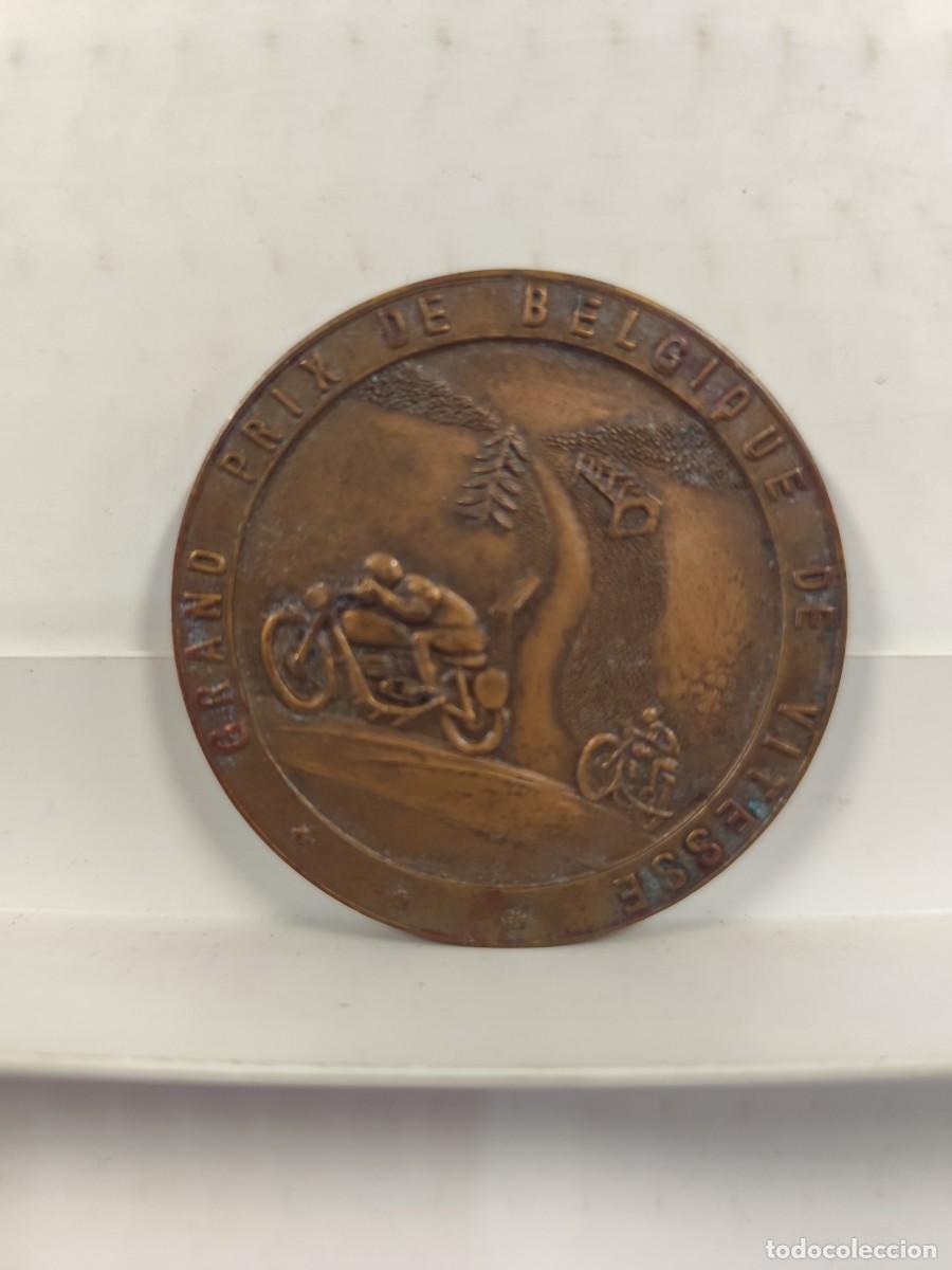 Coleccionismo deportivo: MEDALLA GRAND PRIX DE BELGICA DE VITESSE CIRCUITO FRANCORCHAMPS , A&Ntilde;O 1950