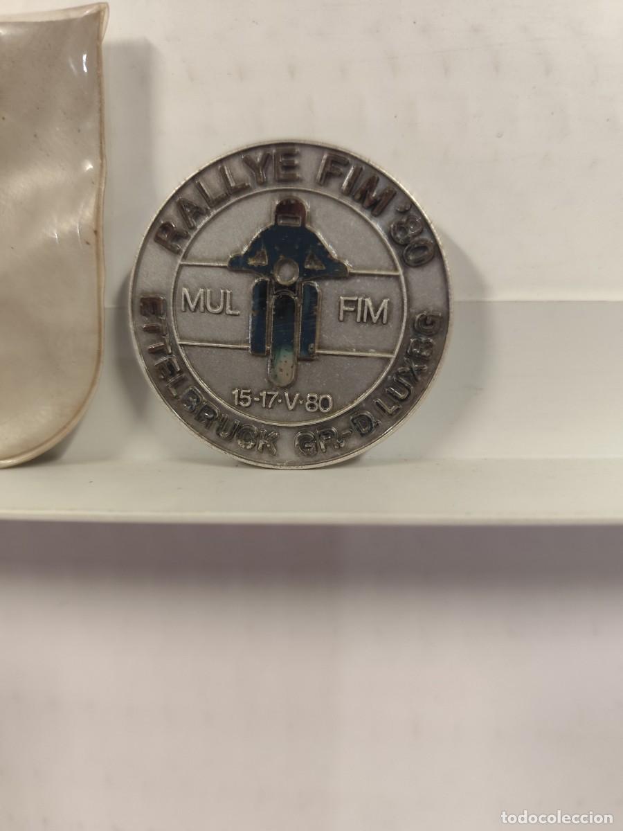 Collectionnisme sportif: INSIGNIA RALLYE FIM 80 MUL FIM ETTELBRUCK LUXEMBURG0 1980
