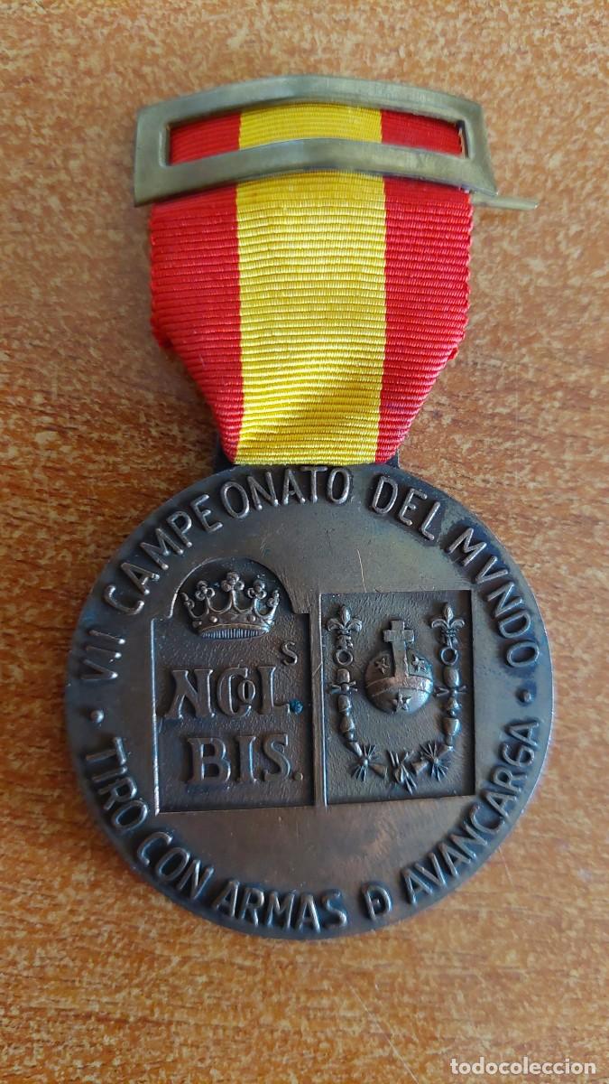 Coleccionismo deportivo: Medalla VII Campeonato del Mundo de Tiro con armas de avancarga 1978