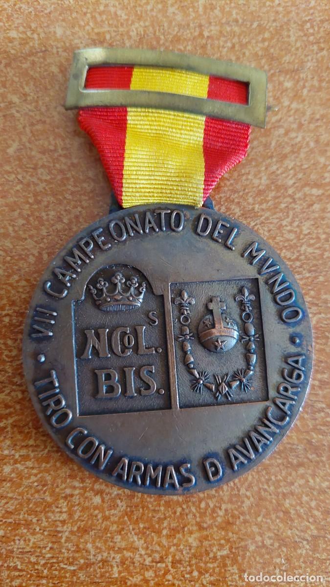 Coleccionismo deportivo: Medalla VII Campeonato del Mundo de Tiro con armas de avancarga 1978