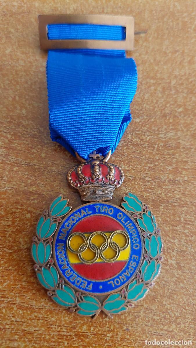 Coleccionismo deportivo: Medalla Federaci&oacute;n Nacional de Tiro Olimpico Espa&ntilde;ol