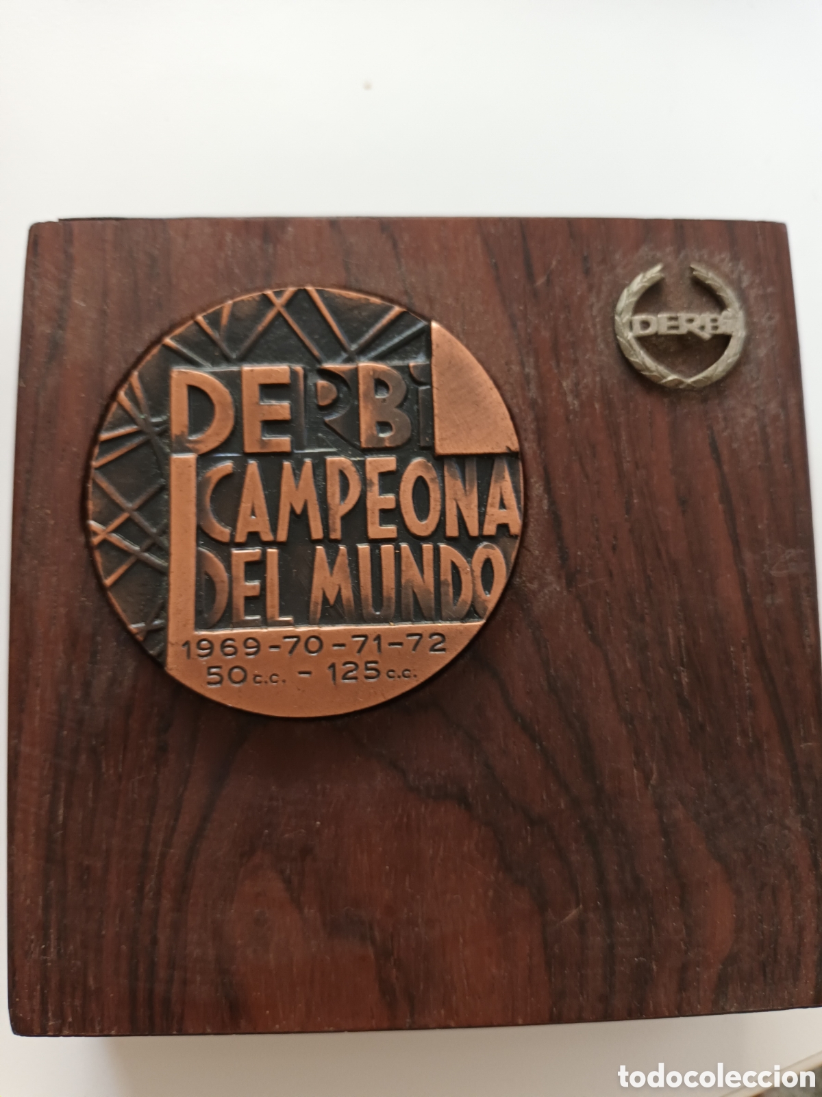 Coleccionismo deportivo: Medalla conmemorativa Derbi