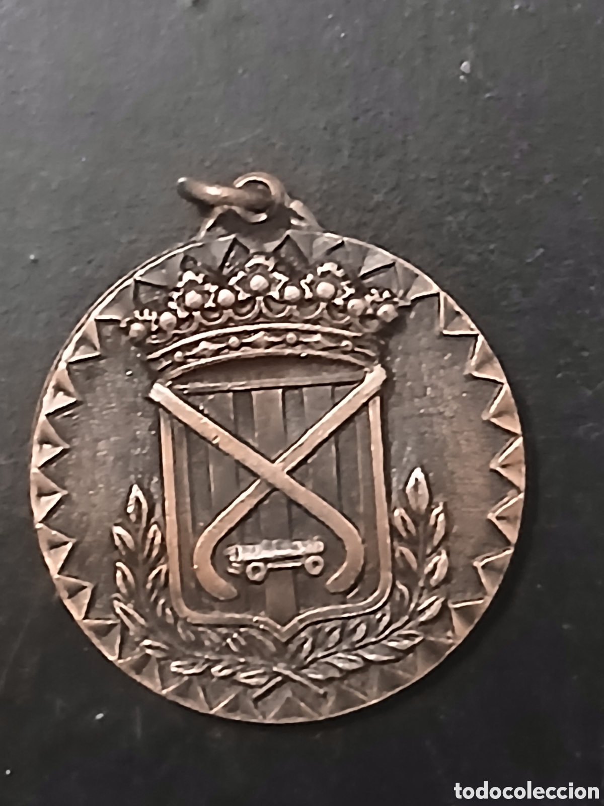 Coleccionismo deportivo: Medalla XXVI Campeonato de Catalu&ntilde;a de Patinaje Art&iacute;stico - Berga 1971