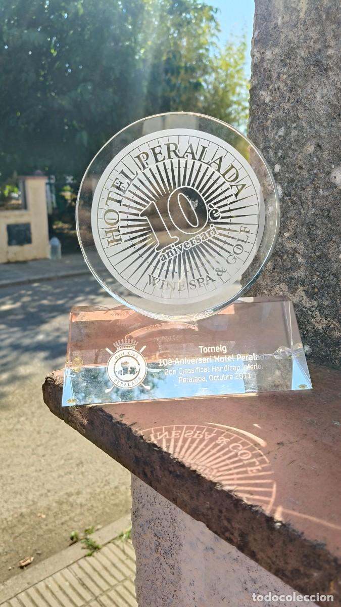 Colecionismo desportivo: Troph&eacute;e de cristal 3d open golf peralada 2010