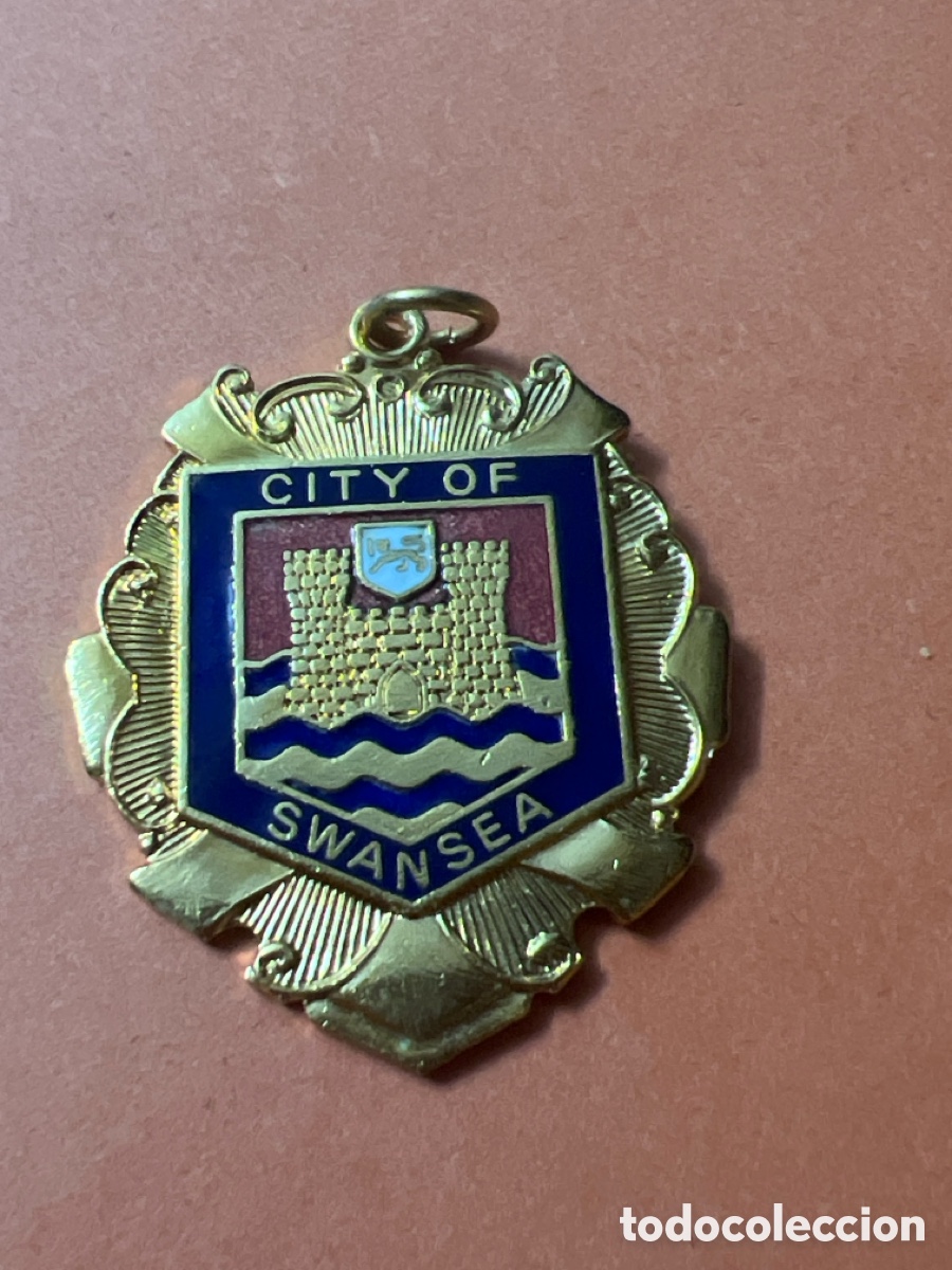 Sammelleidenschaft Sport: L756/26. MEDALLA - CITY OF SWANSEA - BRITISH RAIL - WELSH GAMES 85