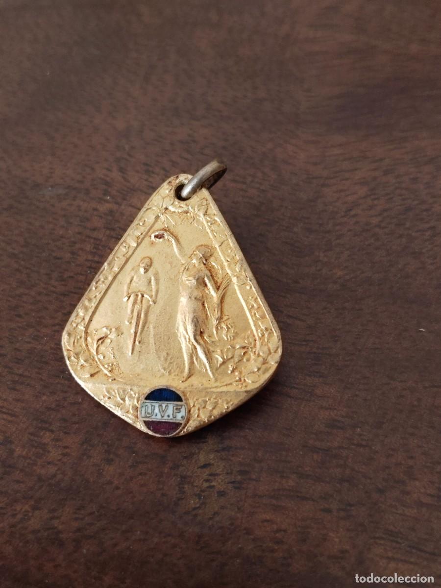 Sports collectibles: Medalla Union Velocipedique de France. Uni&oacute;n Ciclista francesa.
