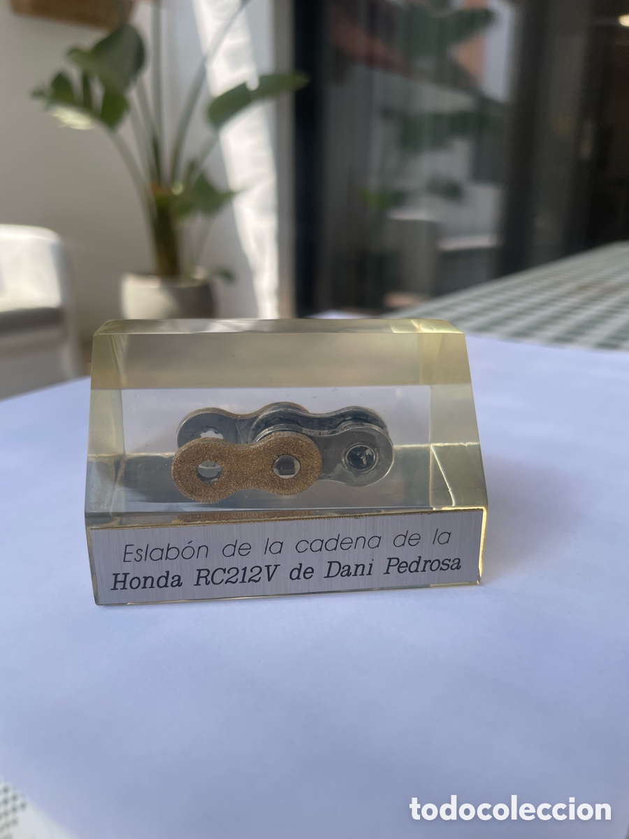 Sammelleidenschaft Sport: ESLAB&Oacute;N CADENA HONDA RC212V DANI PEDROSA &ndash; MOTOGP &ndash; HONDA REPSOL &ndash; PIEZA ORIGINAL