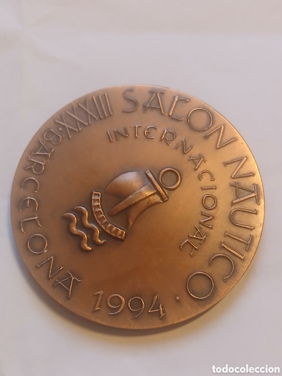 Coleccionismo deportivo: Medalla XXVI Sal&oacute;n N&aacute;utico Internacional Barcelona 1994